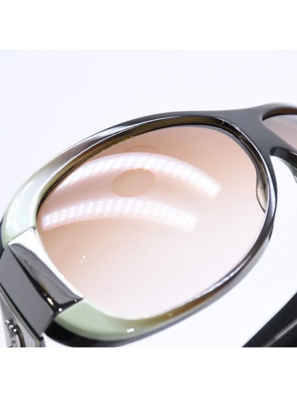 Gucci Sunglasses Eyewear S Brown Green Gradation